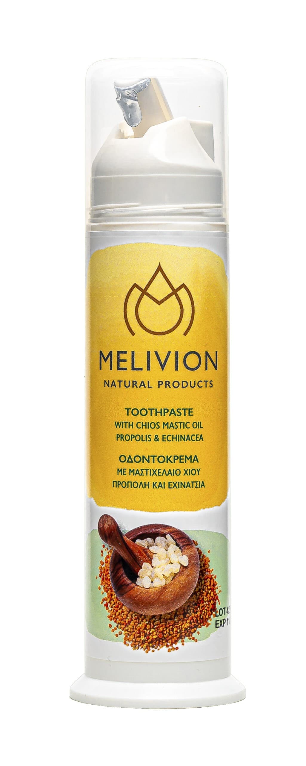 Οδοντόκρεμα με πρόπολη & εχινάτσια 100gr - Melivion