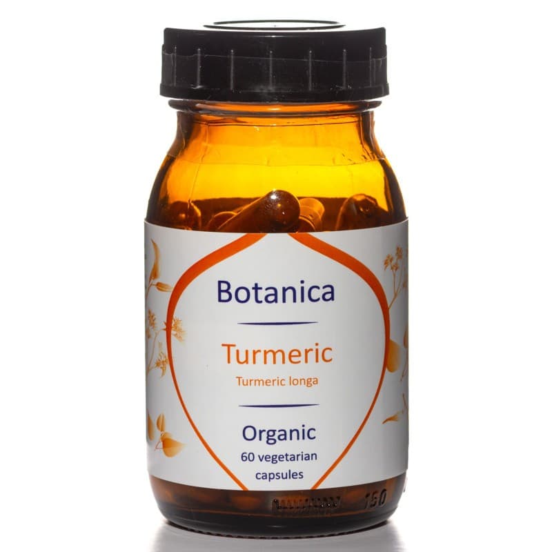 Βιολογικός Kουρκουμάς - Organic Turmeric 500mg, 60caps - Botanica
