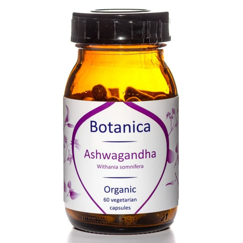 Βιολογική Βιθανία - Organic Ashwagandha 500mg, 60caps - Botanica