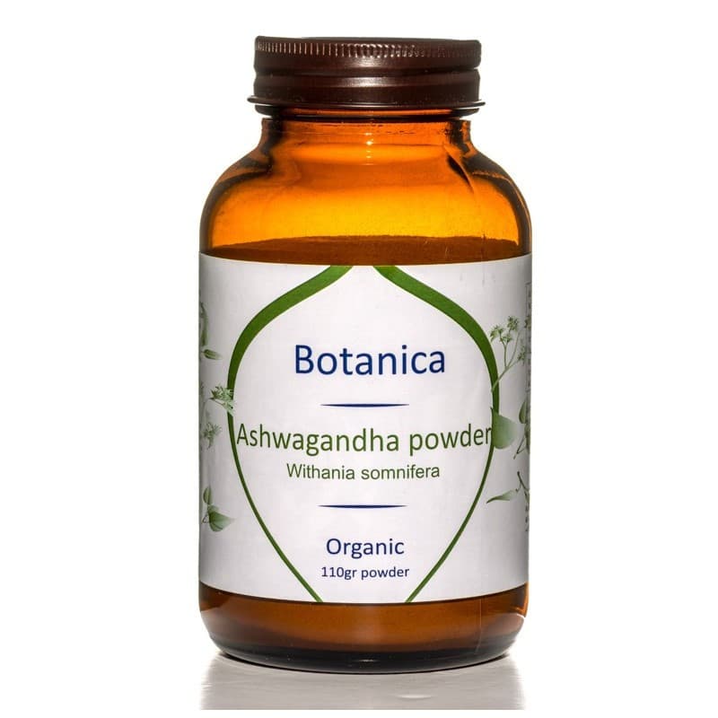 Βιολογική Βιθάνια, Ashwagandha Organic Powder 110g - Botanica