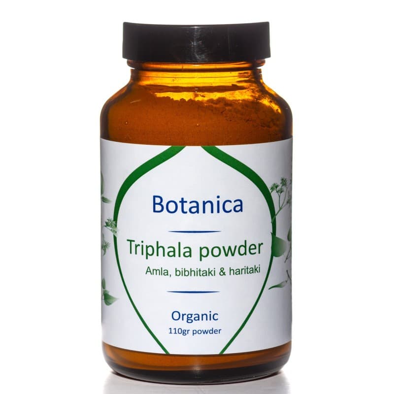 Βιολογικό Τριφάλα Σκόνη - Triphala Powder Organic 110gr - Botanica