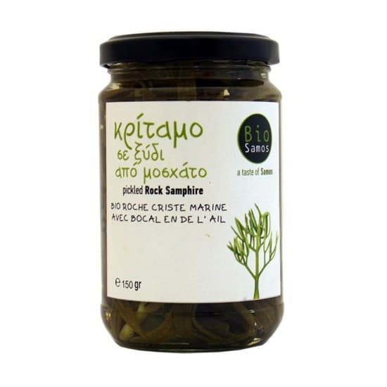 Κρίταμο σε ξύδι από μοσχάτο 150gr Bio-Samos - Image 1