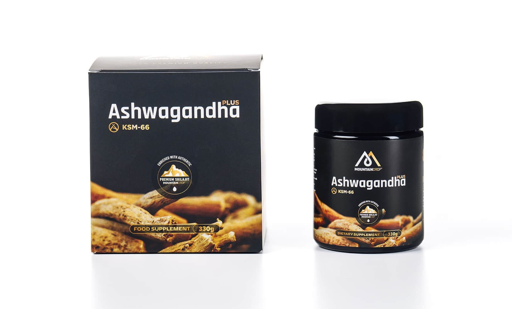 Shilajit - Ashwagandha KSM 66 Plus & Ακατέργαστο Μέλι Καστανιάς 330 gr - Mountaindrop - Thumbnail 3