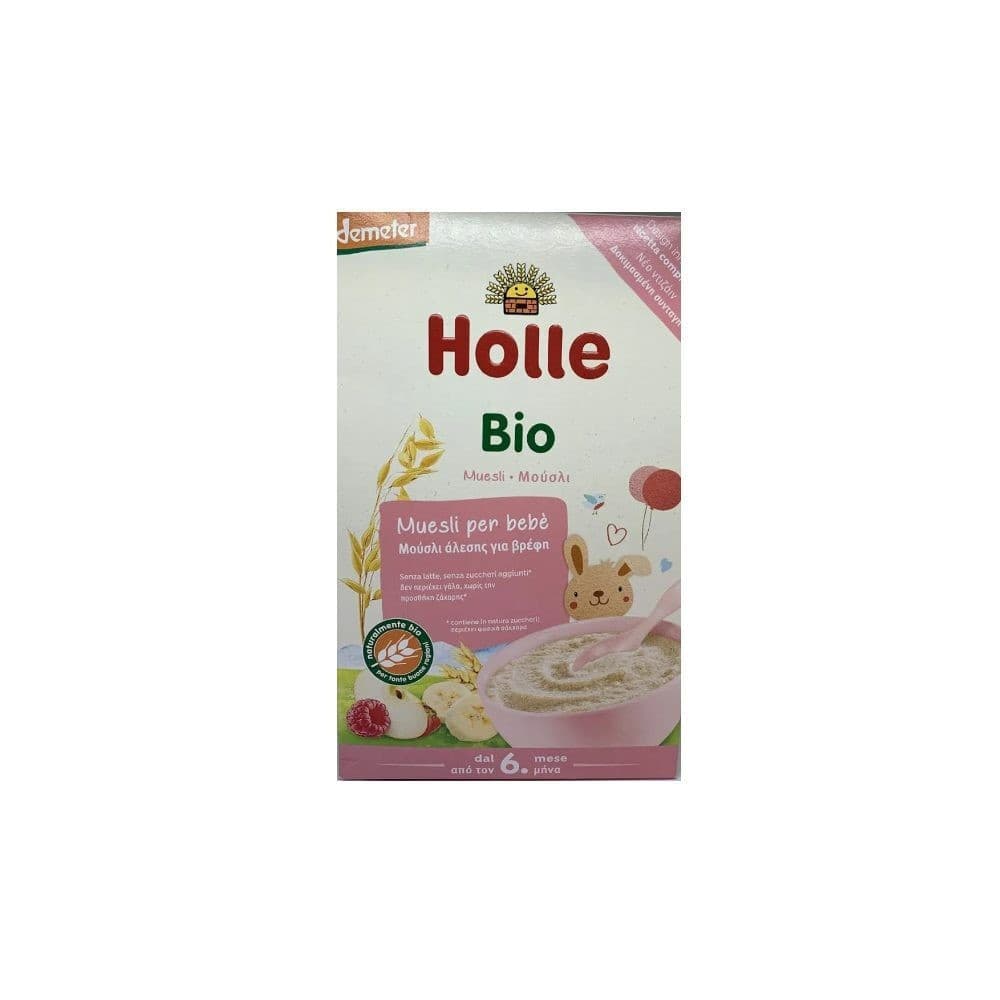 Παιδικό Βιολογικό Baby Muesli από 6 μηνών 250gr - HOLLE