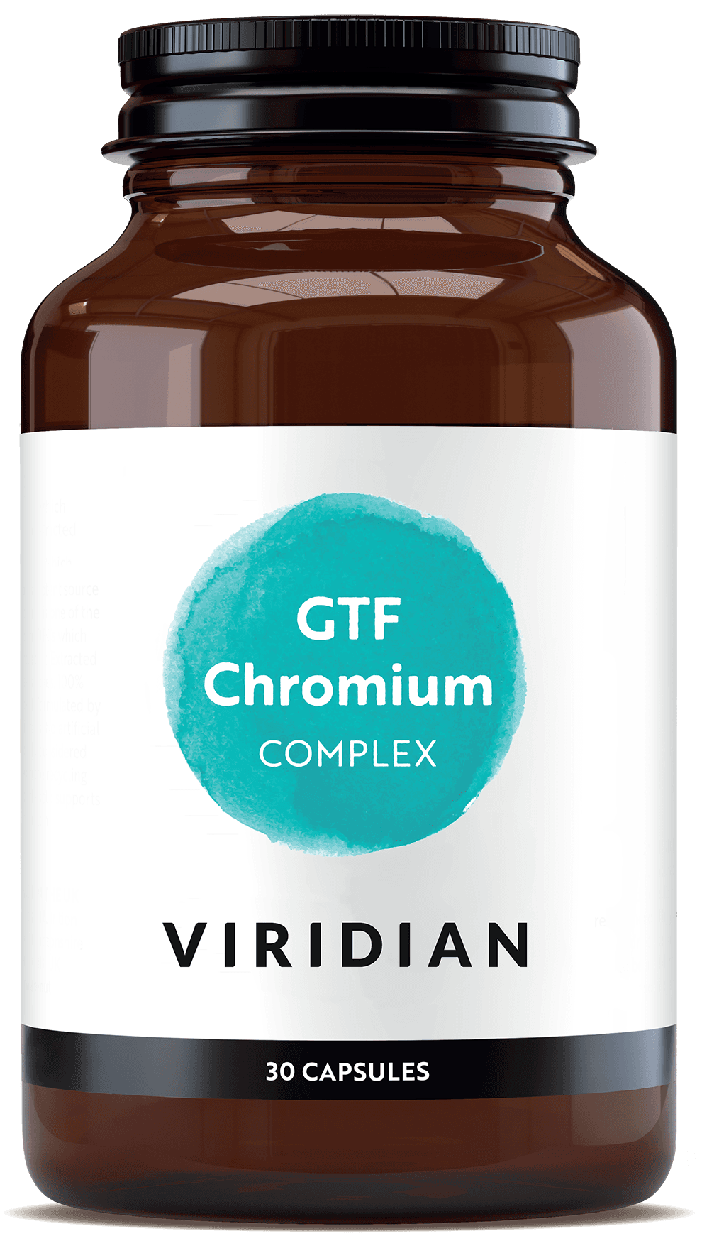 GTF Chromium Complex Veg 30 Caps - Viridian