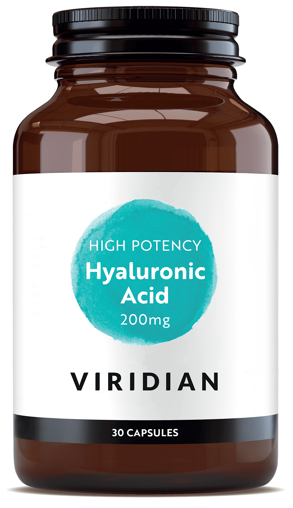 Hyaluronic Acid 200mg (High Potency) Veg 30 Caps - Viridian