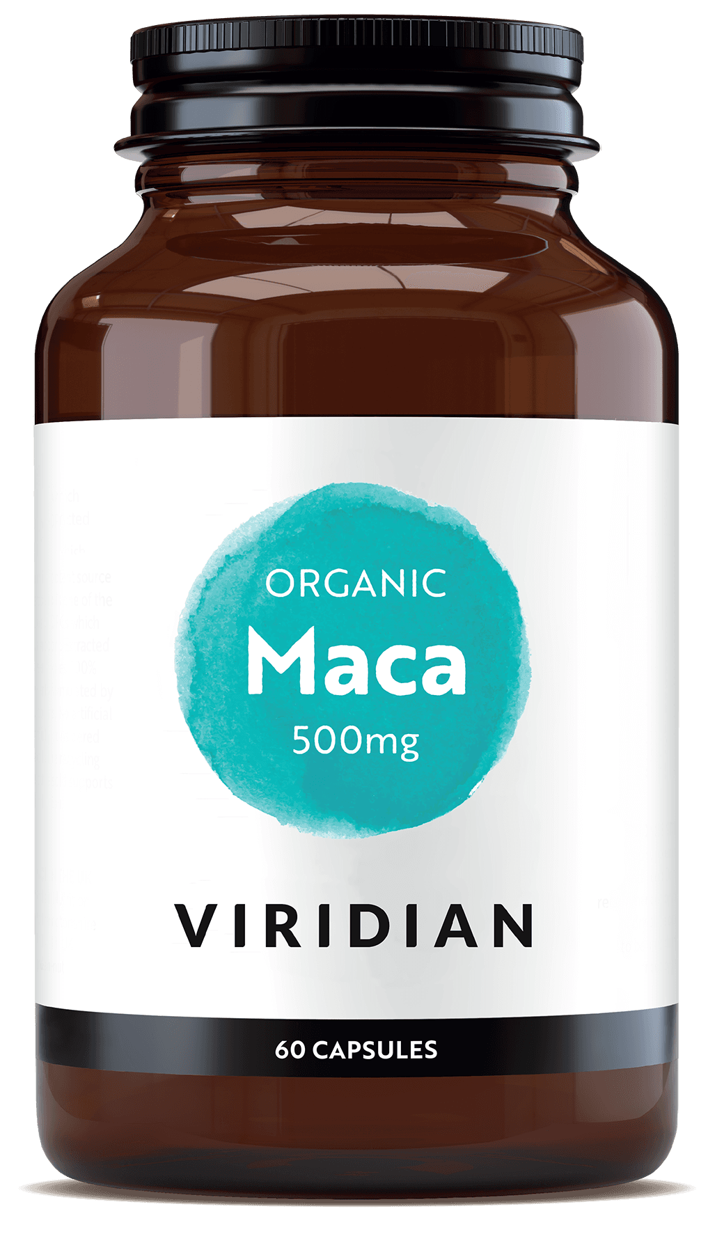 Maca Root 500mg Veg 60 Caps (Organic) - Viridian