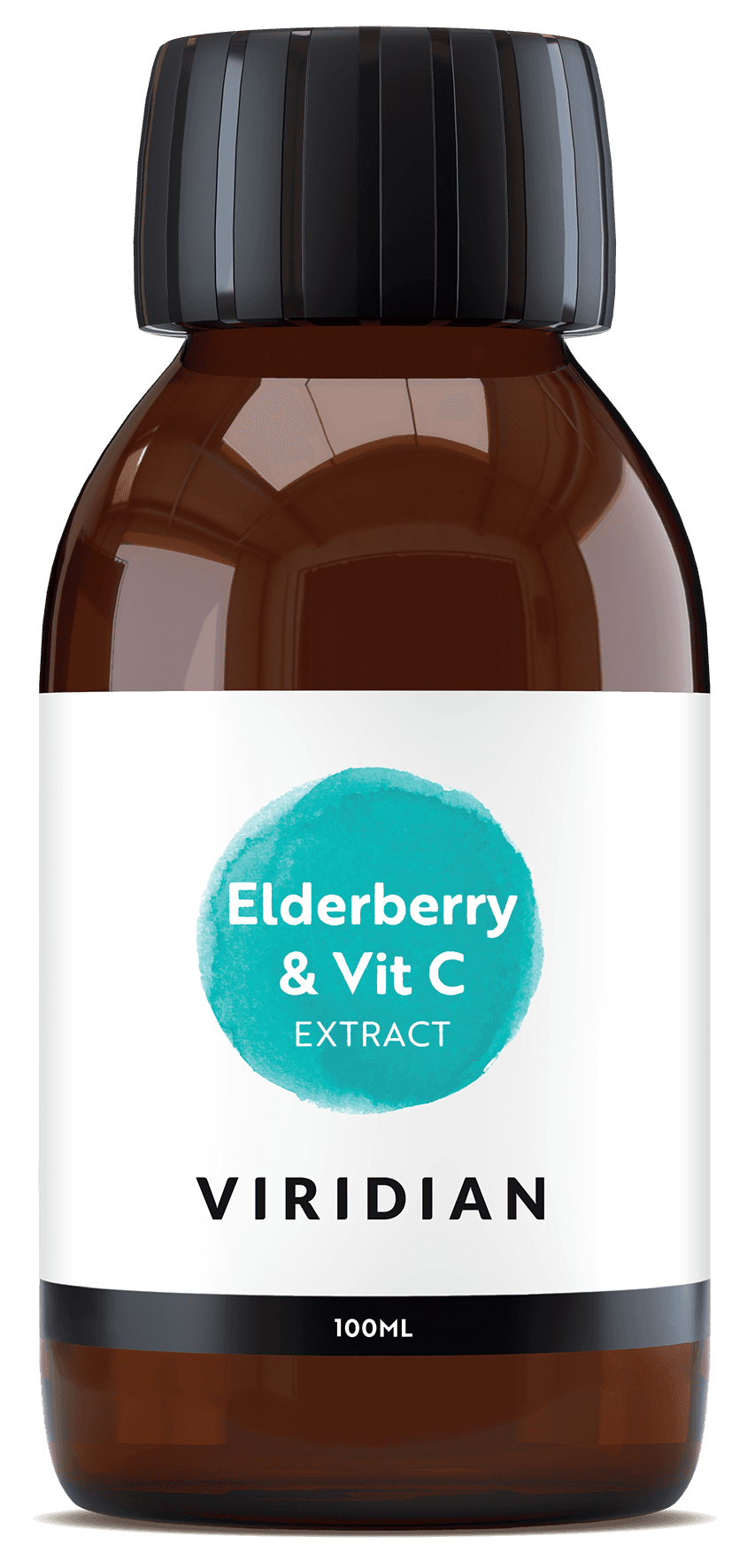 Elderberry (Μαύρο Σαμπούκο) & Vit C Extract (Organic) 100ml - Viridian