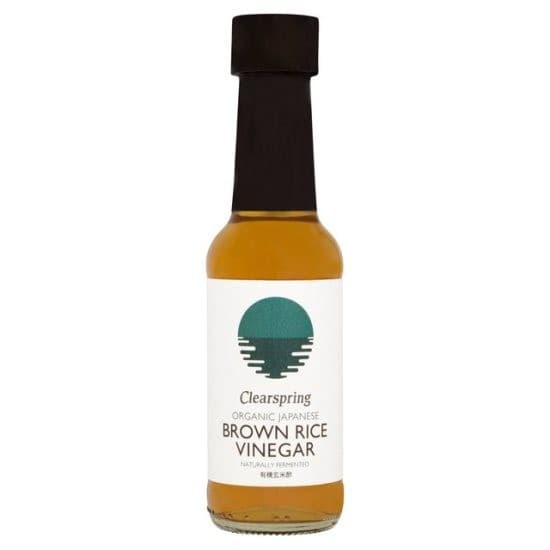 Ξύδι φυσικής ζύμωσης από Σκούρο Ρύζι Brown Rice Vinegar 150ml - Clearspring