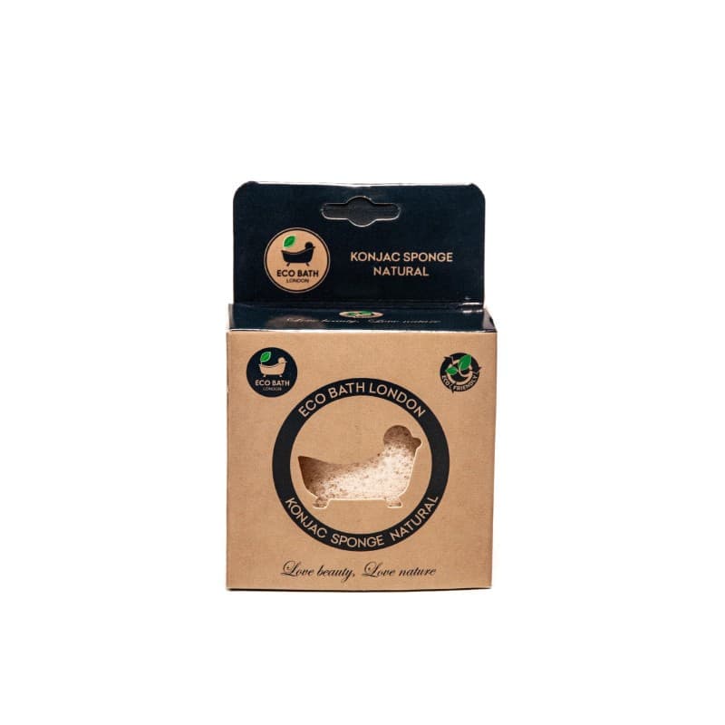 Σφουγγάρι Konjac Φυσικό - Eco Bath
