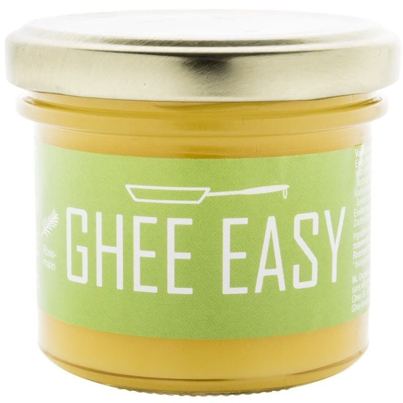 Βιολογικό Βούτυρο Γκι με Δενδρολίβανο - Ghee with Rosemary Organic 245gr -Ghee Easy