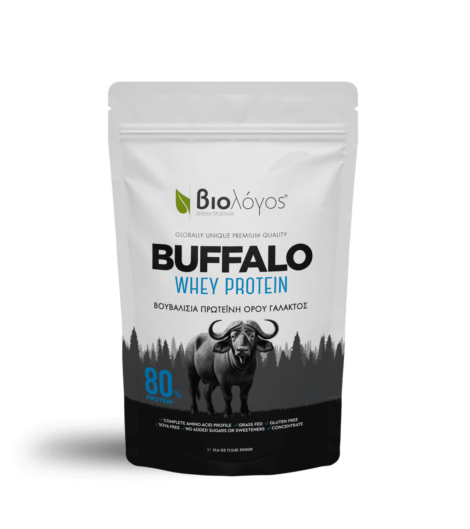 Πρωτεΐνη Buffalo Whey 500g - Βιολόγος