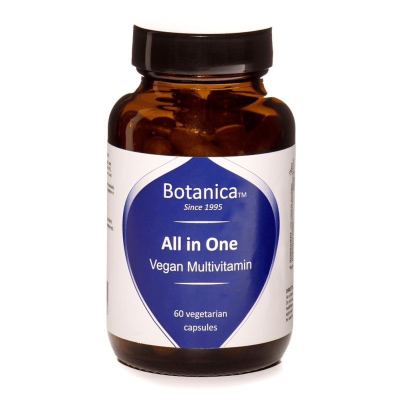 All in One Vegan Μultivitamin 60 Veg. Caps - Botanica