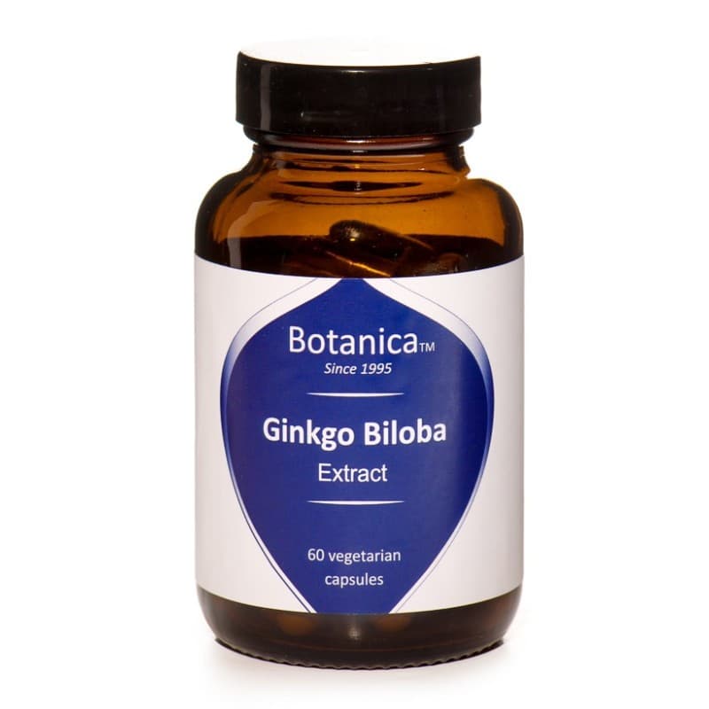 Γκίνγκο Μπιλόμπα - Ginkgo Biliba Extract 60 veg. caps - Botanica