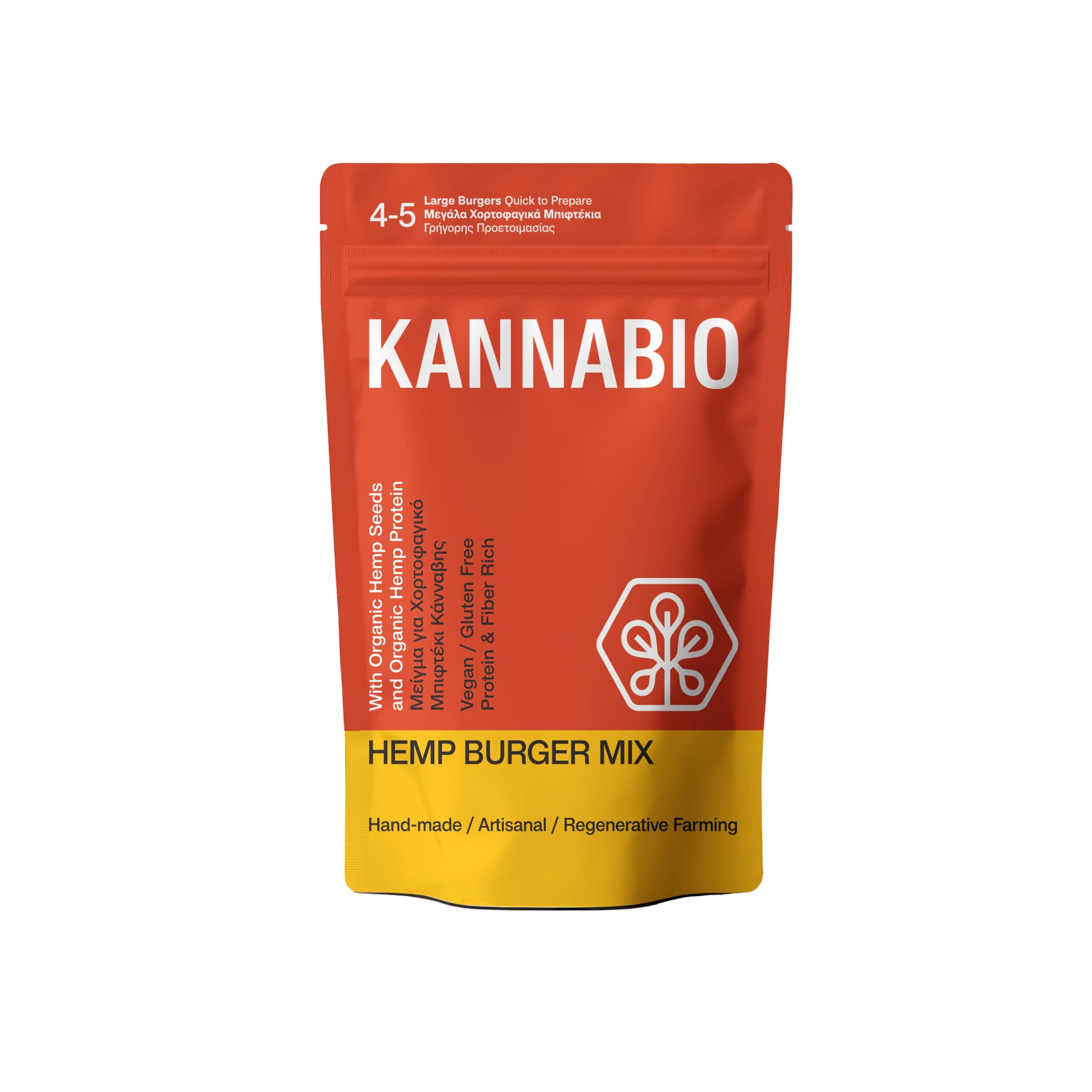 Hemp Burger MIX (200g) - kannaBio