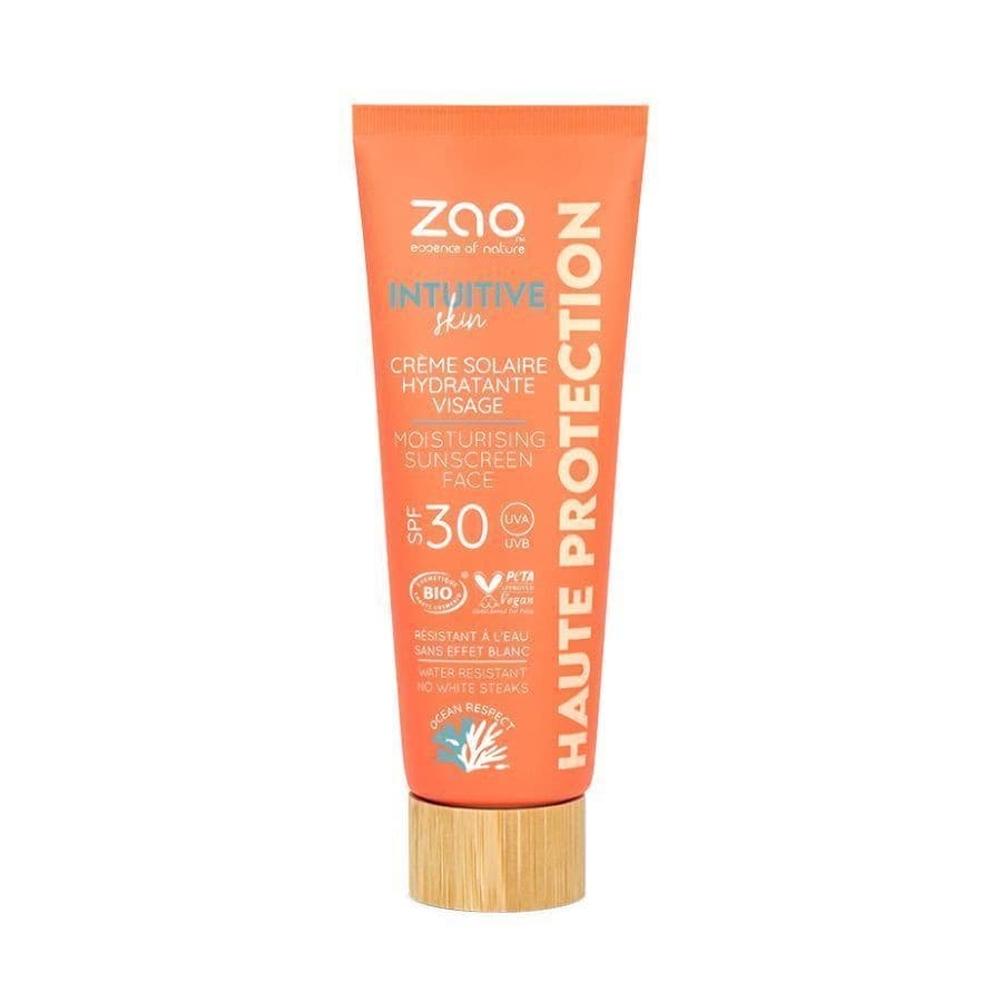 Organic Skin Intuitive Moisturising Face Sunscreen SPF 30 - Zao