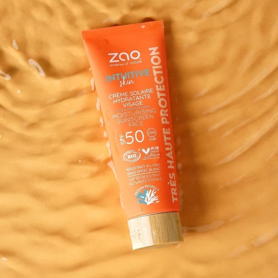 Organic Skin Intuitive Moisturising Face Sunscreen 50ml SPF 50  - Zao - Thumbnail 2
