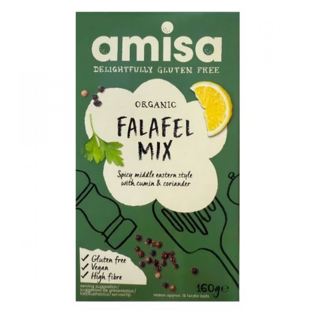 Μείγμα για Φαλάφελ χωρίς γλουτένη 160γρ - Amisa - Image 1