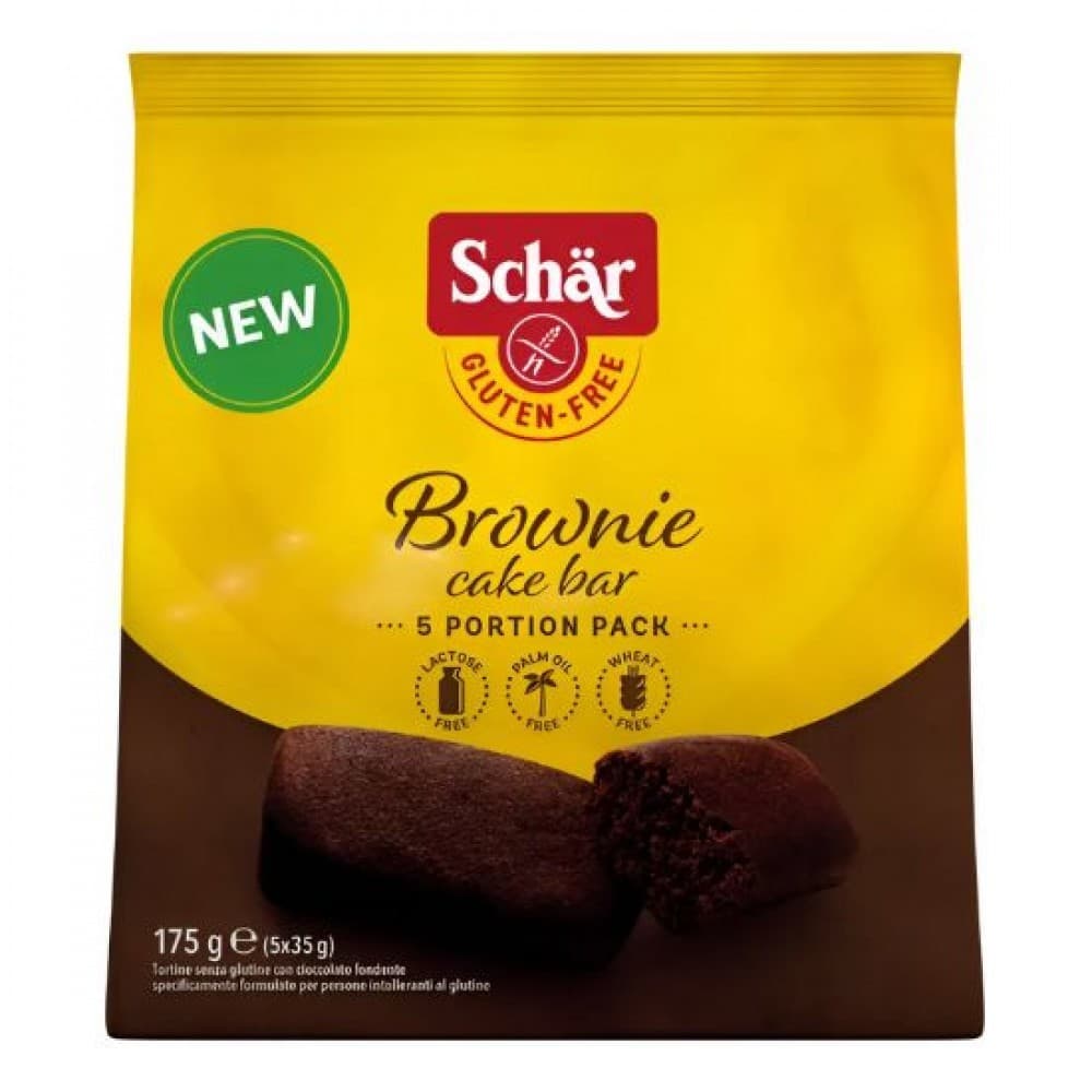 Brownie Cake bar Χωρίς Γλουτένη 170γρ - Dr Schär