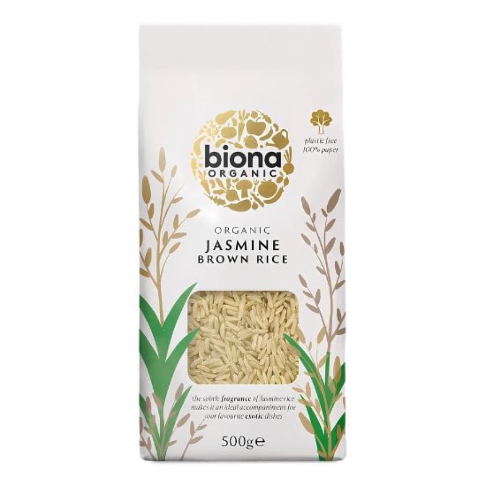 Καστανό Ρύζι Τζάσμιν (Jasmine) 500γρ - Biona