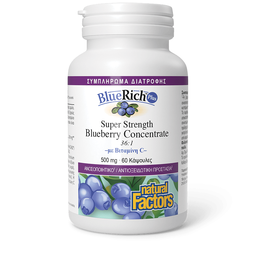 BlueRich Plus 60 caps - Natural Factors