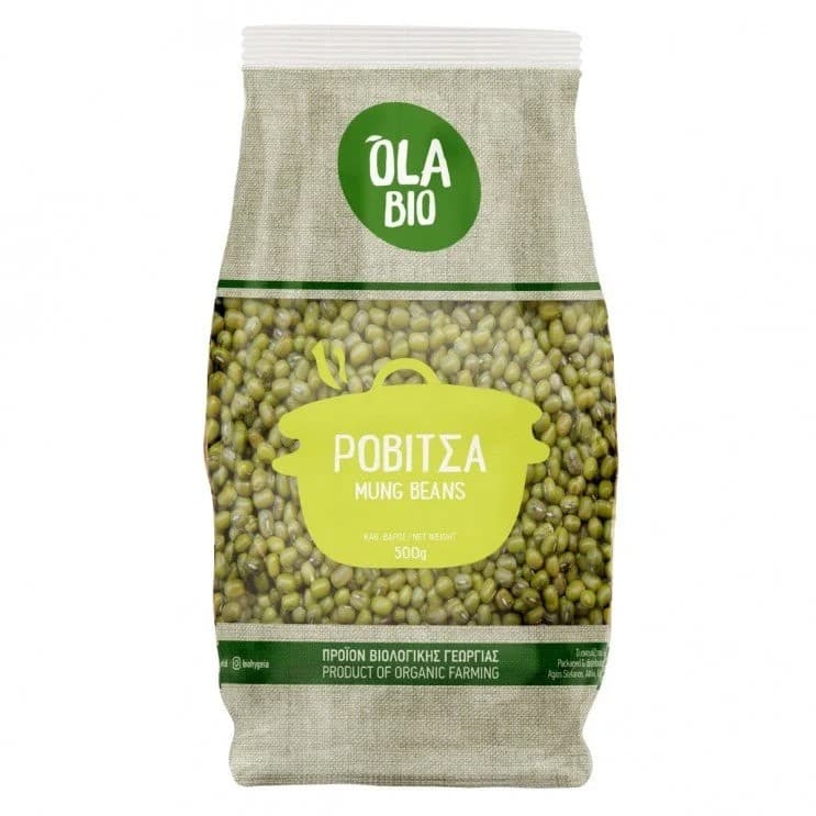 Ροβίτσα - Mung Beans ΒΙΟ 500gr - Ola Bio