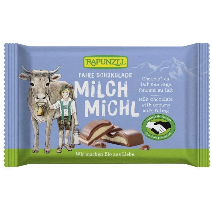 Σοκολάτα Γάλακτος Milch Milch Τετράγωνη ΒΙΟ 100gr - Rapunzel - Image 1