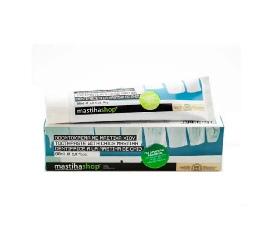 Οδοντόκρεμα με Μαστίχα Χίου Fresh 80ml - Mastihashop