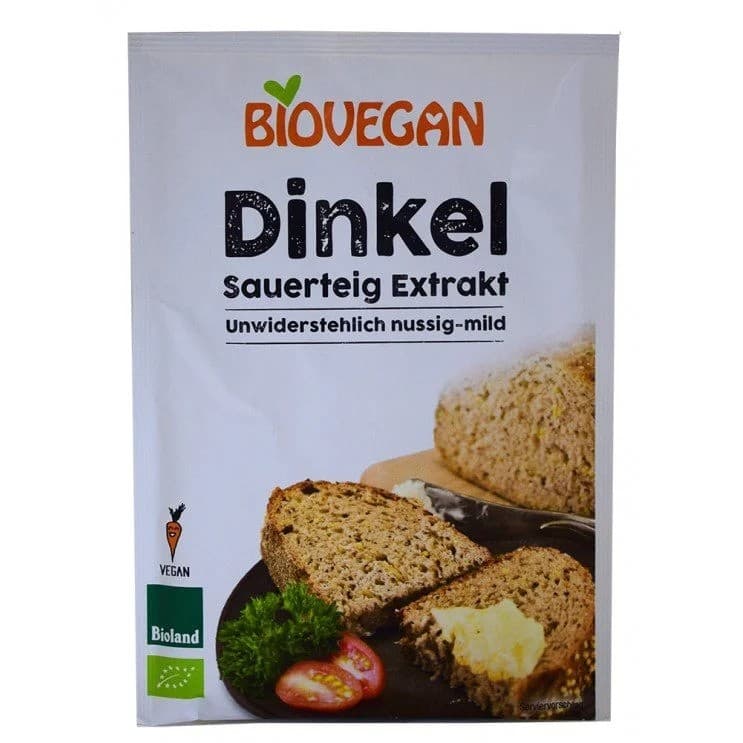 Προζύμι απο Dinkel ΒΙΟ 30gr - BIOVEGAN - Image 1