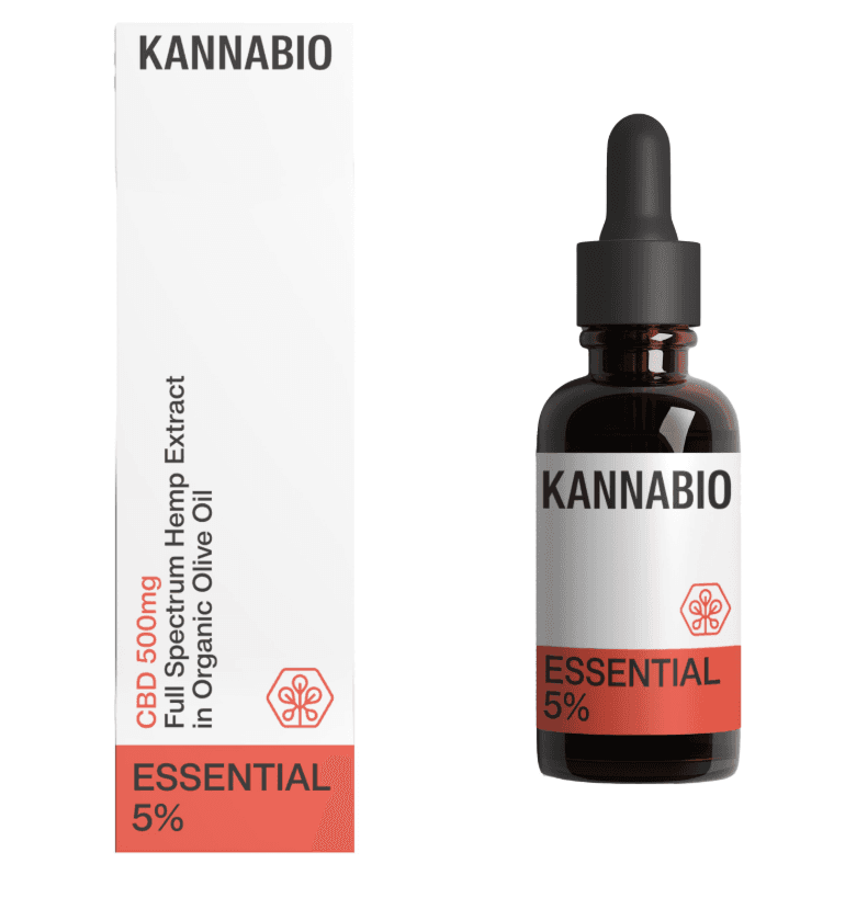 ESSENTIAL 5% (EX CARE DROPS CBD 5%) 10ml) - Kannabio - Image 1