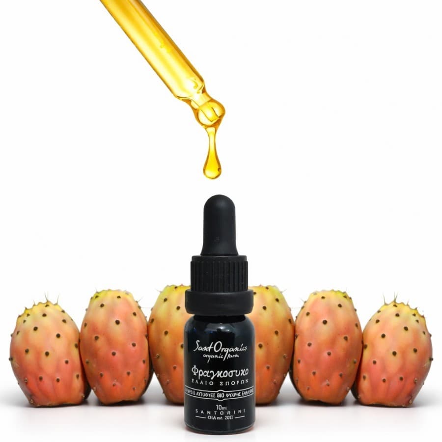 Ελαιο Σπόρων Φραγκόσυκου BIO 10ml - Sant Organics - Image 1