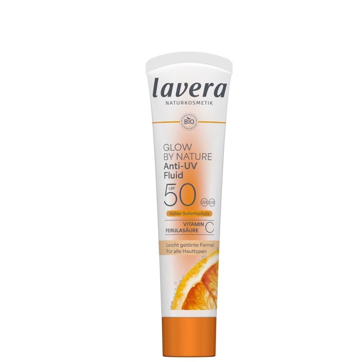 Glow by Nature Anti-UV Fluid SPF50, πλούσιας υφής, 40ml - Lavera - Thumbnail 3