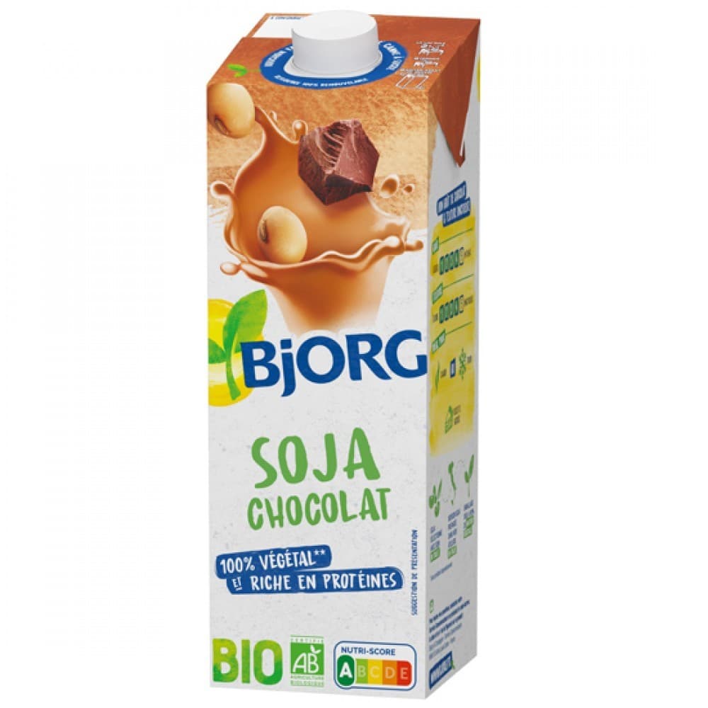 Ρόφημα Σόγιας με Σοκολάτα 1lt BIO - Bjorg