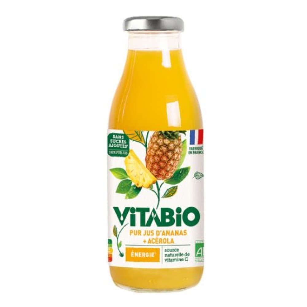 Χυμός Ανανά 95% & Ασερόλα 5% (500ml) - Vitabio